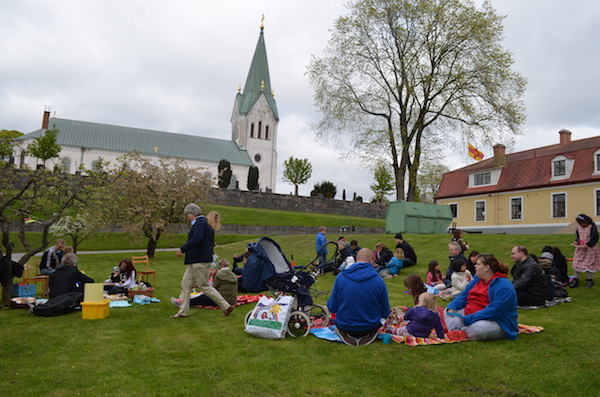 Näsums Kyrka, picnic